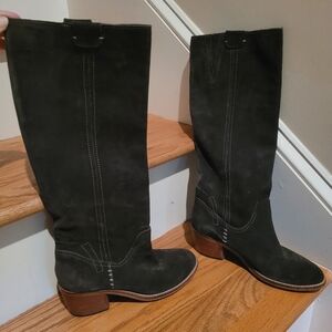 Dolce Vita Grey Suede Boots